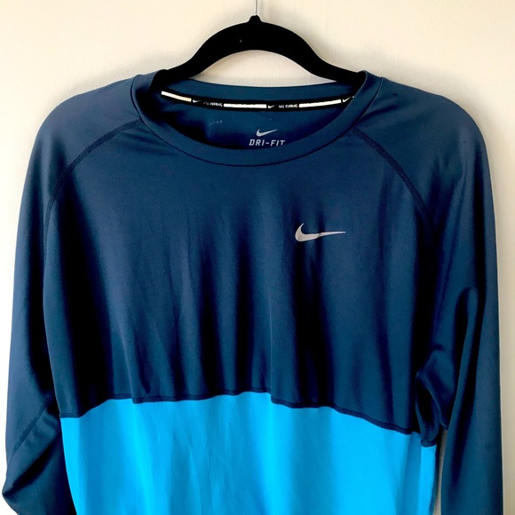NIKE | DriFit Running Long Sleeve Tee - Picture 2 of 3